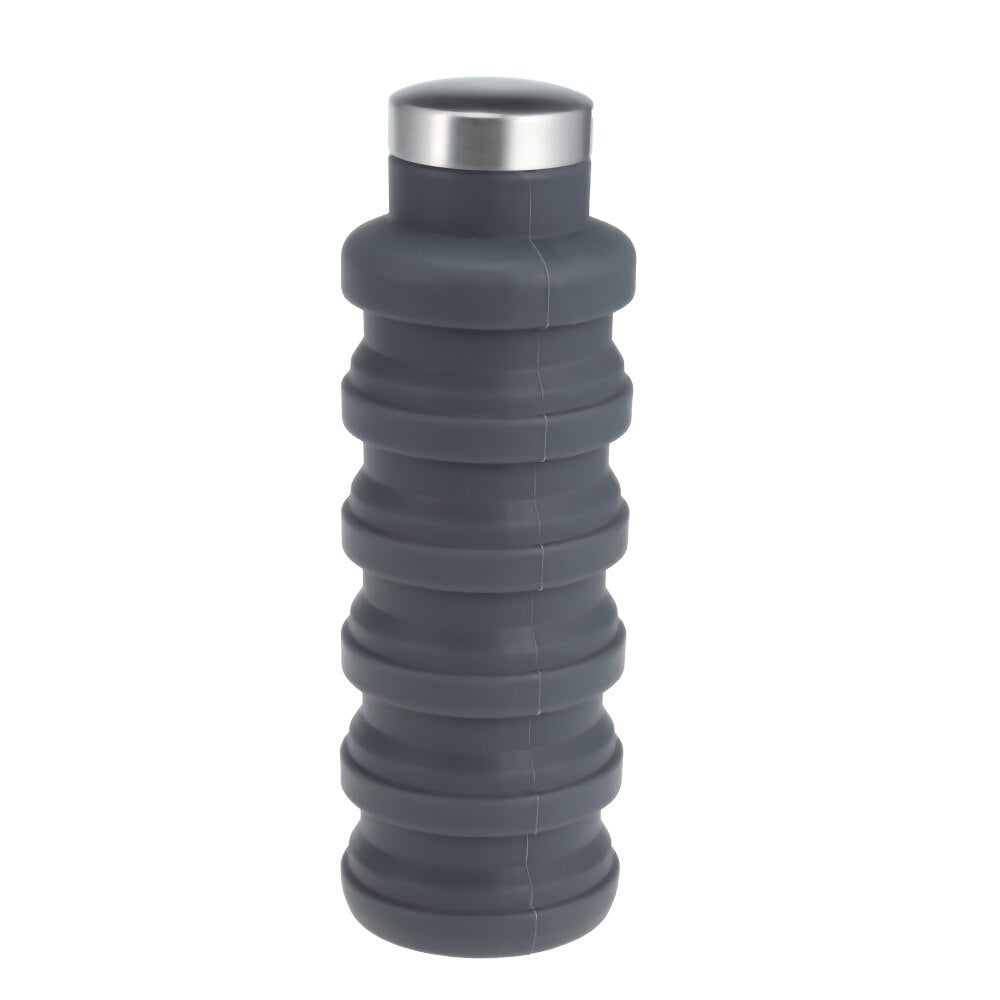 500ML Portable Silicone Water Bottle Retractable Folding Coffee Bottle Outdoor Travel Drinking Collapsible Sport Drink Kettle Main image