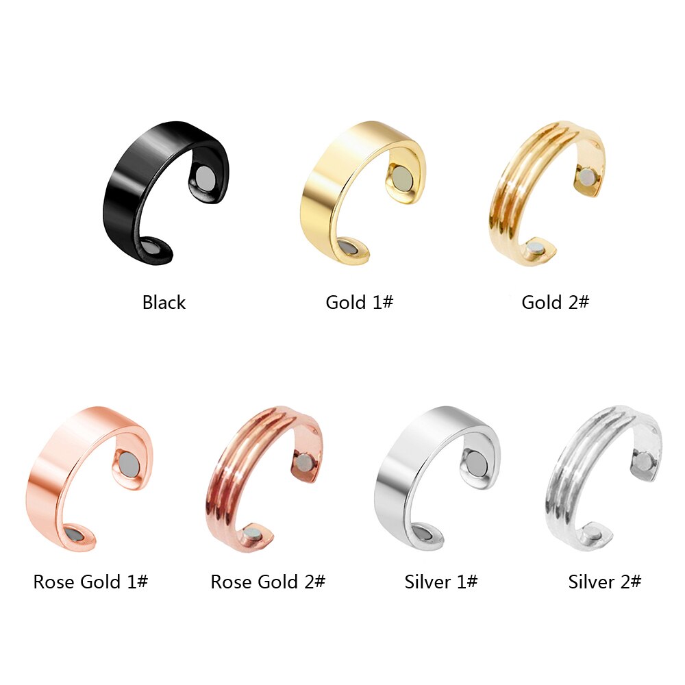 Fashion Slimming Finger Ring Micro Magnetic Weight Loss Finger Ring Fat Burning String Stimulating Acupoints Fitness Health Care Secondary image