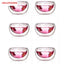 CJ266 Best Heat 6 Pieces/lot double wall glass tea cup double Teapot Coffee Tea Set Puer Kettle With Filter Durable Tea Set