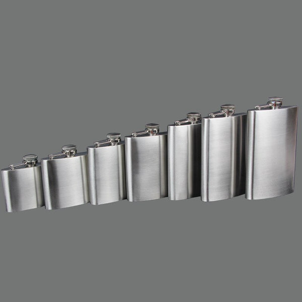 Stainless Steel Hip Flask Flagon High Quality Portable Wine Whisky Pot Bottle Drinkware For Drinker