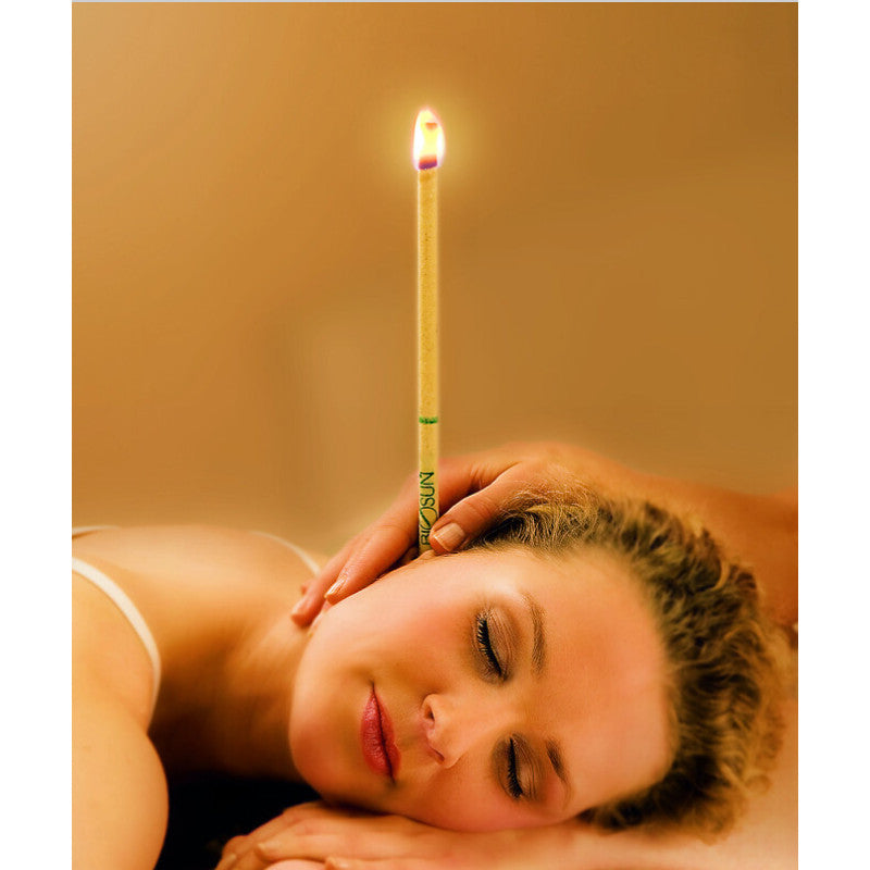 Beewax Ear Candles Quick Therapy Straight Style Ear Care Natural Coning Thermo-Auricular Health Treatment Bee Wax Clean 10pcs