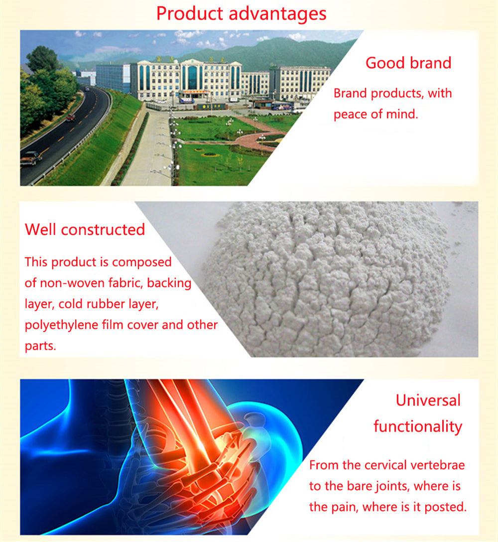 4Pcs/Bag Pain Relief Patch Chinese Tibet Natural Herbal Medical Neck Back Muscle Orthopedic Arthritis Plaster