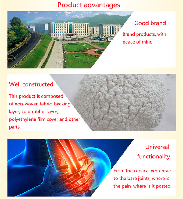 4Pcs/Bag Pain Relief Patch Chinese Tibet Natural Herbal Medical Neck Back Muscle Orthopedic Arthritis Plaster