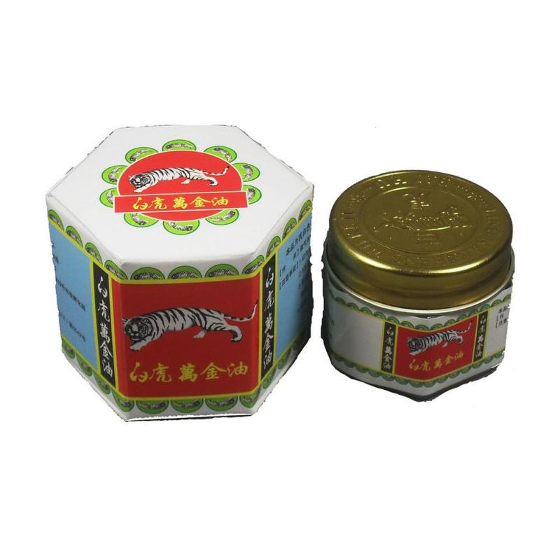 White Tiger Balm Arthritis Joint Pain Body Massage Patches Pain Relief Plaster Ointment Headache balsamo tigre Balm Oil 15g