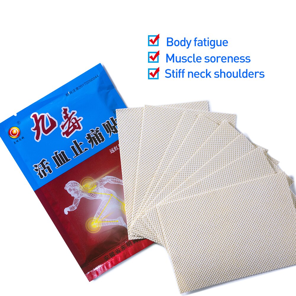 Pain Relief Patch Chinese Plasters Kits Medical Muscle Back Aches Rheumatism Arthritis Joint Pain Plaster C1564 8Pcs