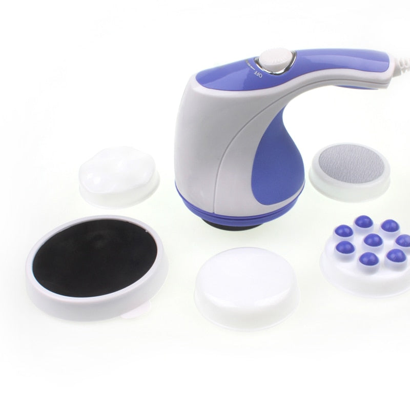 5 in 1 Full Relax Tone Spin Body Massager 3D Electric Full Body Slimming Massager Roller Cellulite Massage Smarter Device Main image