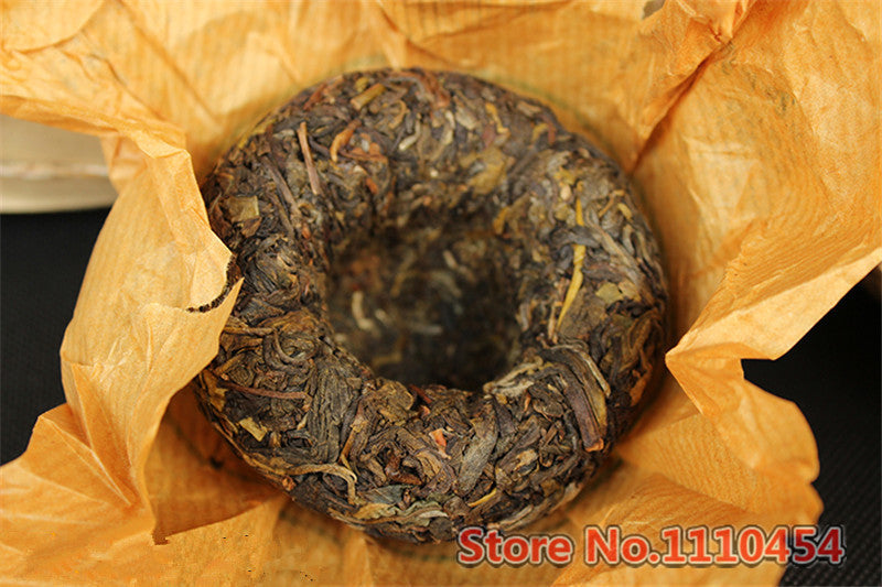 HelloYoung100g yunnan raw puer tea pu-erh tea puer Tuo cha Raw Green Tea Food health care