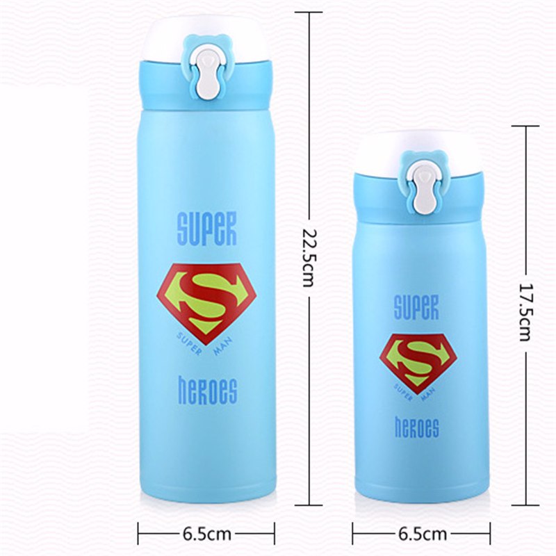350ml 500ml Vacuum bottle Thermal Insulated Tumbler Travel Water bottle Lovely couple portable hot Secondary image