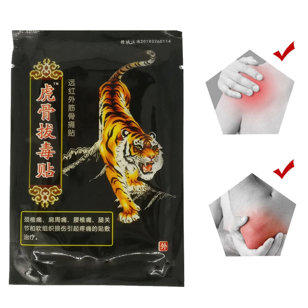 Tiger Balm Chinese Herbs Medical Plaster For Joint Pain Back Neck Curative Plaster knee pads for arthritis Curative 8PCS