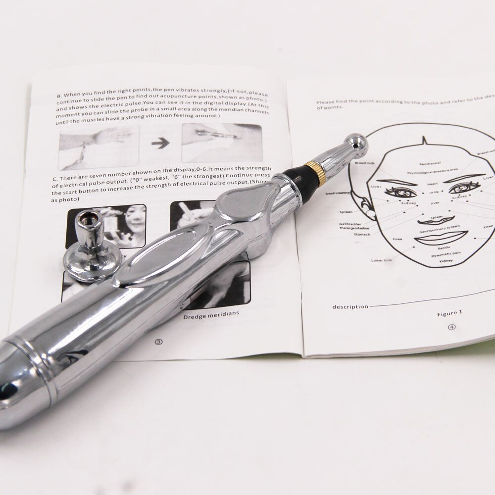 Dropshipping New Arrival Electric Acupuncture Magnet Therapy Heal Massage Pen Meridian Energy Pen Main image