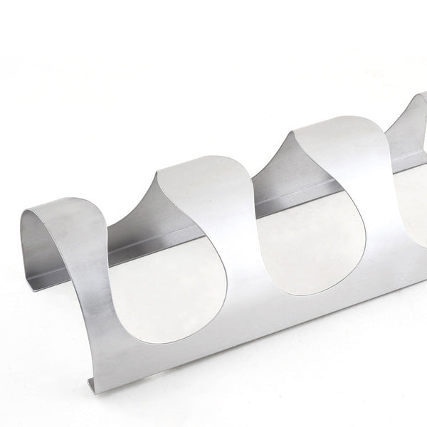 1PC 3 or 4 Hole Stainless Steel Wall Mounted Wine Holder Rack Household Wine Bottle Holder For Homeuse With Screws