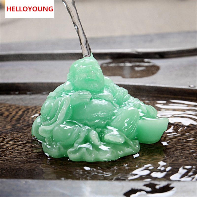 CJ277 Silicone Material Tea pet tea set discoloration tea pet kung fu tea decoration Fortune maitreya Main image