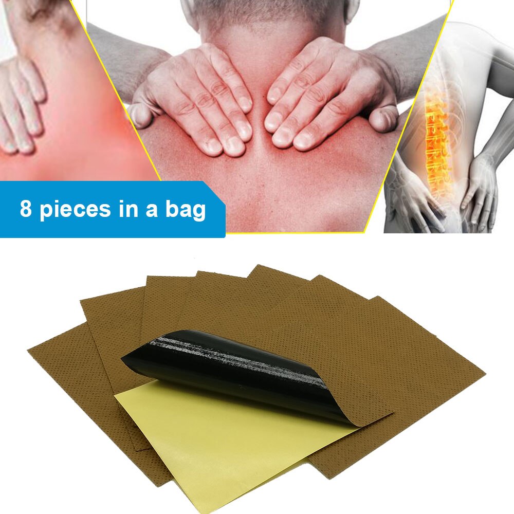 Tiger Balm Chinese Herbs Medical Plaster For Joint Pain Back Neck Curative Plaster knee pads for arthritis Curative 8PCS