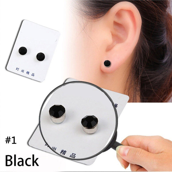 Weight Loss Earrings Healthy Stimulating Acupoints Stud Magnetic Therapy Health Care Slimming Tool 1 Pair