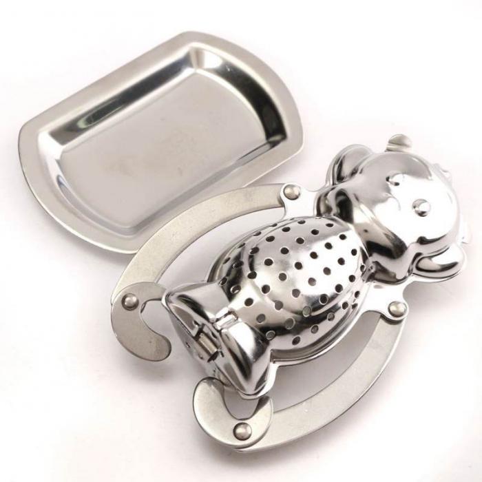 Heart/House/Duck/Monkey/Teapot/Ball/Bird/Shell Full Shape tea strainer Steel tea infuser Filter Strainer zaparzacze do herbaty