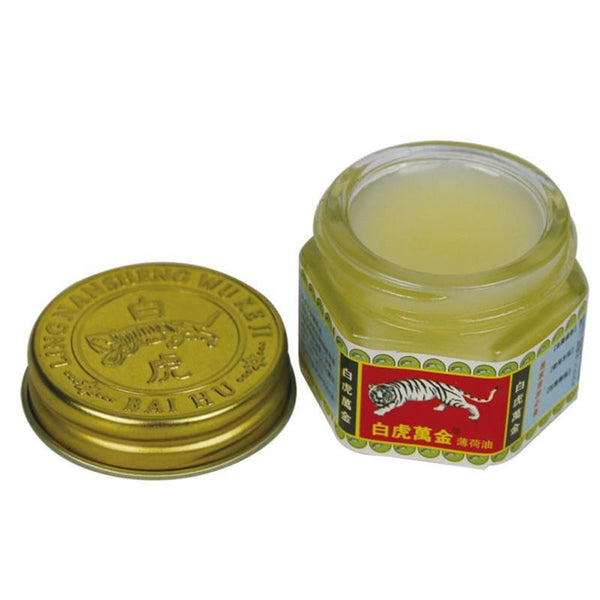 15g White Tiger Balm Arthritis Joint Pain Body Massage Patches Pain Relief Plaster Ointment Headache balsamo tigre Balm Oil