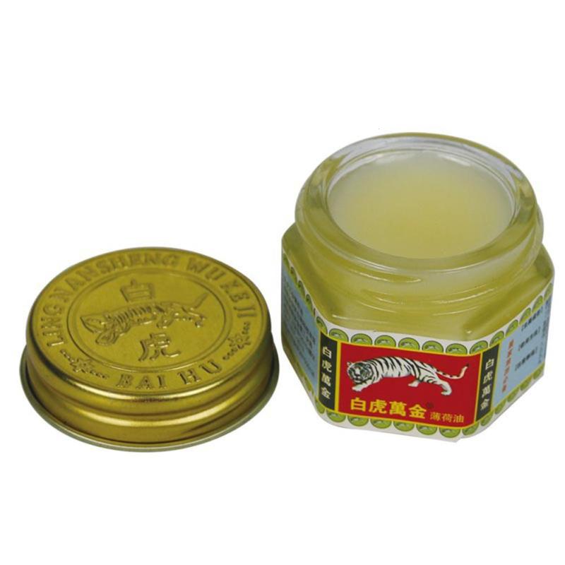White Tiger Balm Arthritis Joint Pain Body Massage Patches Pain Relief Plaster Ointment Headache balsamo tigre Balm Oil 15g