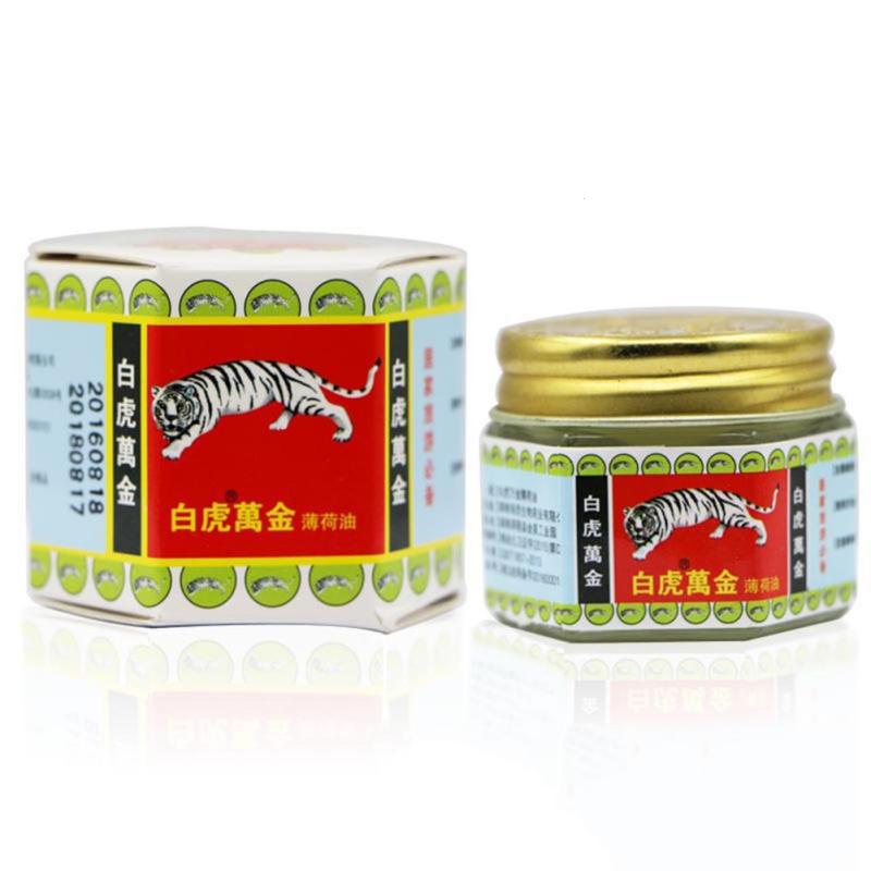 White Tiger Balm Arthritis Joint Pain Body Massage Patches Pain Relief Plaster Ointment Headache balsamo tigre Balm Oil 15g
