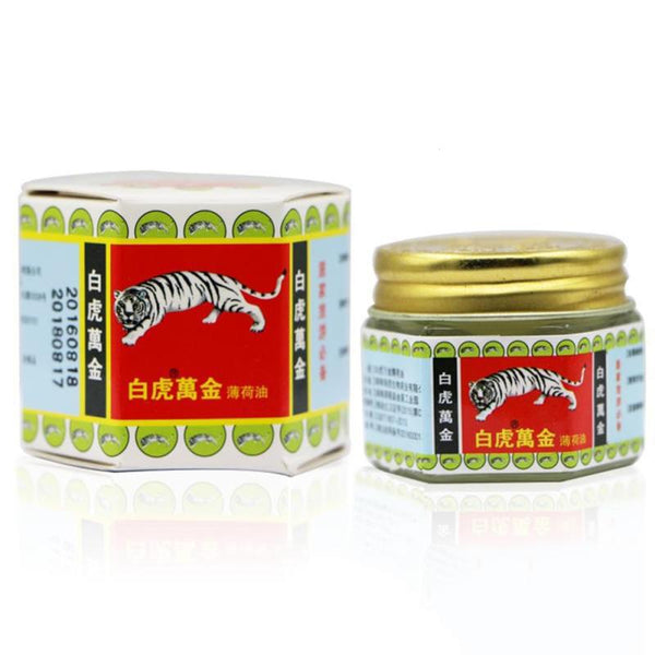 White Tiger Balm Arthritis Joint Pain Body Massage Patches Pain Relief Plaster Ointment Headache balsamo tigre Balm Oil 15g