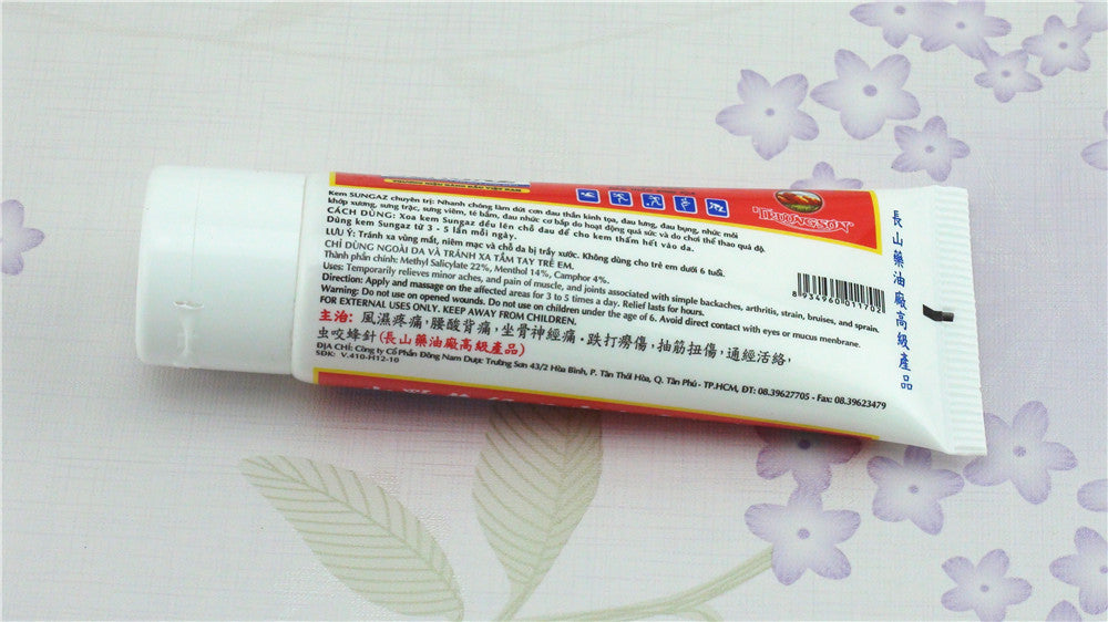 Vietnam Sungaz Balm Cream Rapid Pain Relief Back Shoulder Massager Yamano Pain Balm Analgesic Arthritis Cream 1Pcs 30g