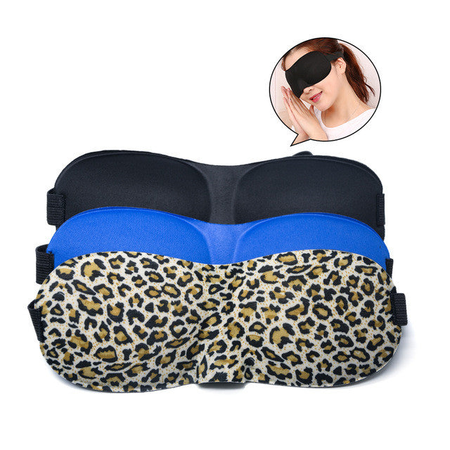 1Pcs 3d eyeshade Sleep Masks Relaxing Sleeping Eye Mask Eyeshade Cover Shade Soft Portable Blindfold Travel Eye patch