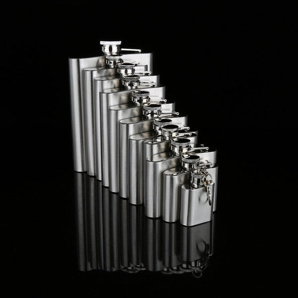 Stainless Steel Hip Flask Flagon High Quality Portable Wine Whisky Pot Bottle Drinkware For Drinker