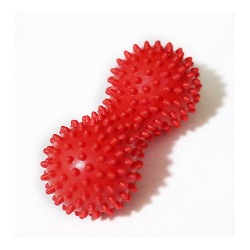 Peanut Shape Massage Yoga Sport Fitness Ball Durable PVC Stress Relief Body Hand Foot Spiky Massager Trigger Point Foot Pain