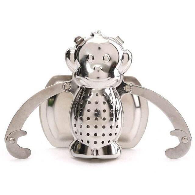 Heart/House/Duck/Monkey/Teapot/Ball/Bird/Shell Full Shape tea strainer Steel tea infuser Filter Strainer zaparzacze do herbaty
