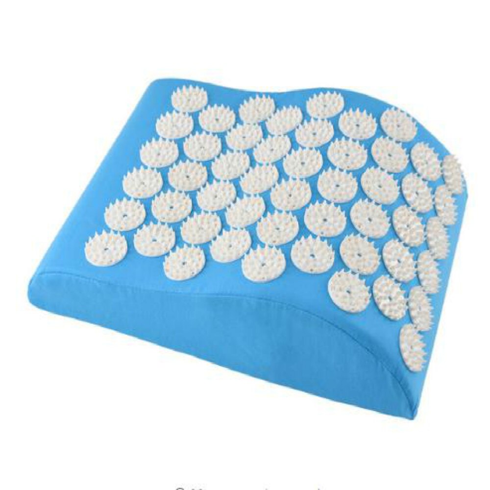 New Design Acupuncture Pillow Acupressure Neck Head Pain Stress Relief Massage Cushion Spike Yoga Pillow