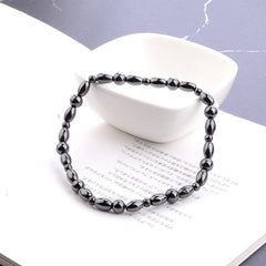 Magnetic Slimming Anklet Bracelet Black Gallstone Weight Loss Stimulating Acupoints Therapy Fat Burning Health Care