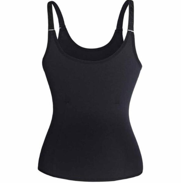 Shoulder Strap Waist Trainer Slimming Belt Vest Corset Women Zipper Hook Body Shaper Waist Cincher Slimming Weight Loss