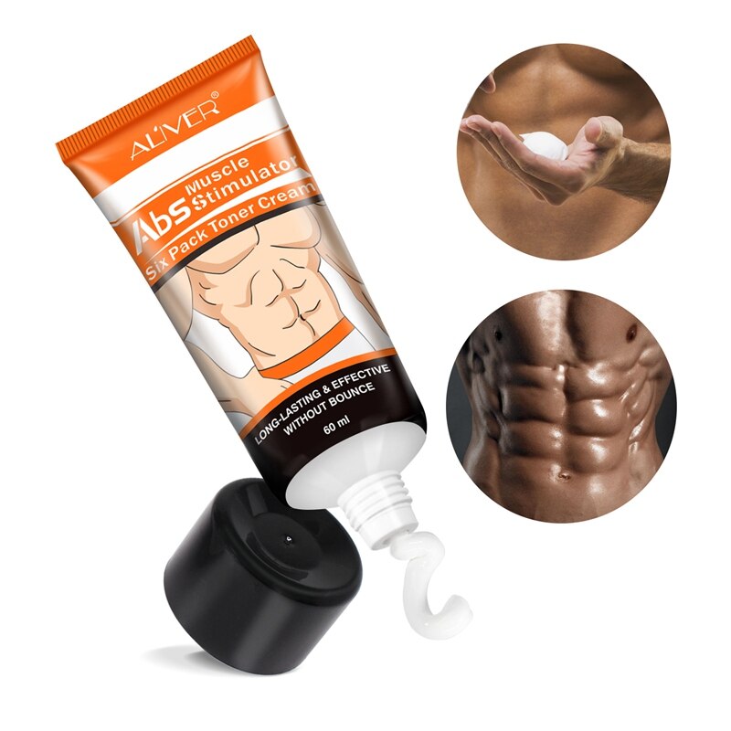 Powerful ABS Muscle Stimulator Cream Abdominal Muscle Cream Stronger Muscle Strong Anti Cellulite Burn Fat Product Weight Loss