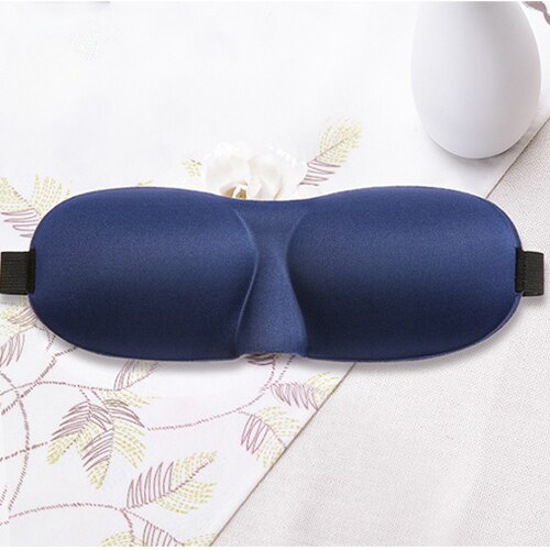 3D Sleep Mask Natural Sleeping Eye Mask Eyeshade Cover Shade Eye Patch Women Men Soft Portable Blindfold Travel Eyepatch 1Pcs