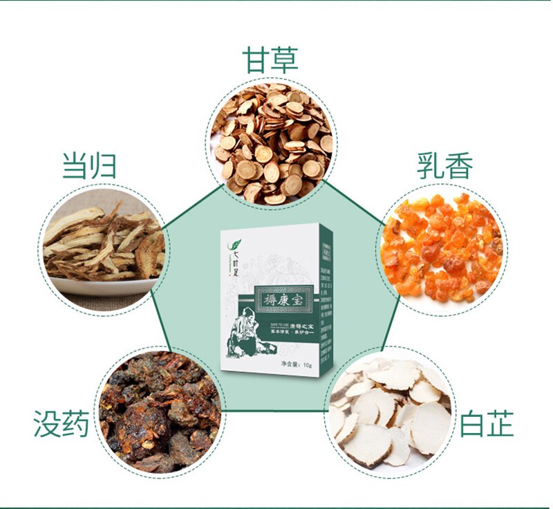 1PC Herbal Removal Rot Myogenic Cream Bedsores Paste Treat Pressure Sores/Decubituses/Pressure Ulcer Festering Wound Healing Secondary image