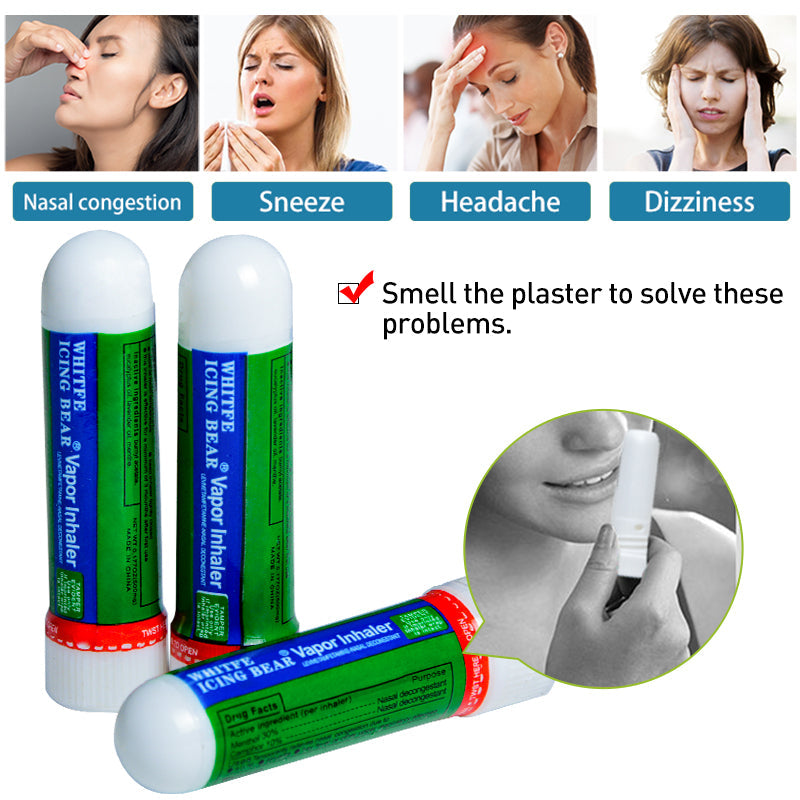 1Pc Motion Nasal congestion Cool Cream  Refresh Relaxation Headache Aroma Nose Massage Stick Herbal Ointment P0057 Secondary image
