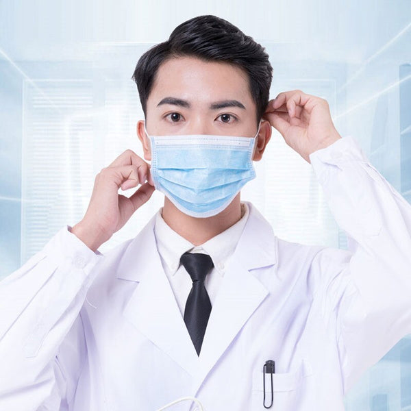 Anti-Dust Dustproof Disposable Earloop Face Mouth Masks Facial Protective Cover Masks 50pcs