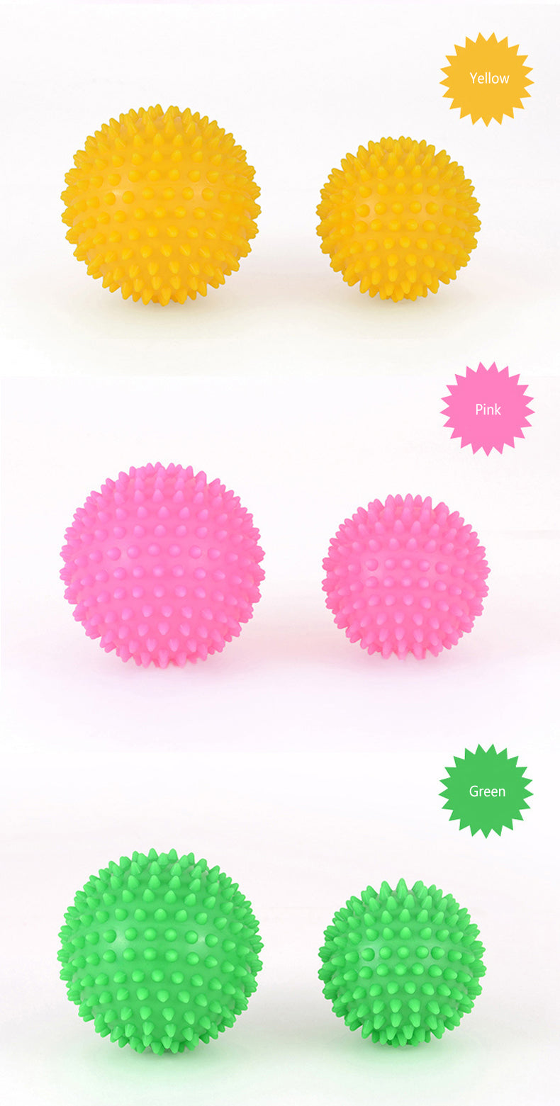 7cm 9cm Durable PVC Spiky Massage Ball Trigger Point Sport Fitness Hand Foot Pain Relief Plantar Fasciitis Reliever Hedgehog