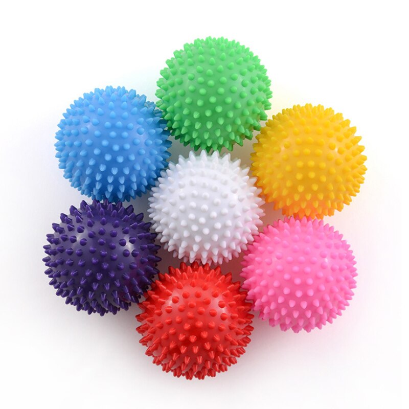 7cm 9cm Durable PVC Spiky Massage Ball Trigger Point Sport Fitness Hand Foot Pain Relief Plantar Fasciitis Reliever Hedgehog Main image