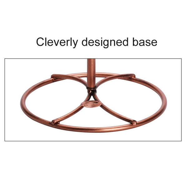 Creative Metal Wine Rack Hanging Wine Glass Holder Bar Stand Bracket Display Stand Bracket Decor