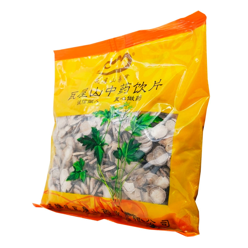 Wawashan Pharmaceuticals Chinese Medicine Drinks Paeonia lactiflora Tablets First Class Chinese Herbal Remedies Chinese Herbal Medicine Shop瓦屋山药业中药饮片 白芍  片一等 中药材抓配 中药材店铺大全