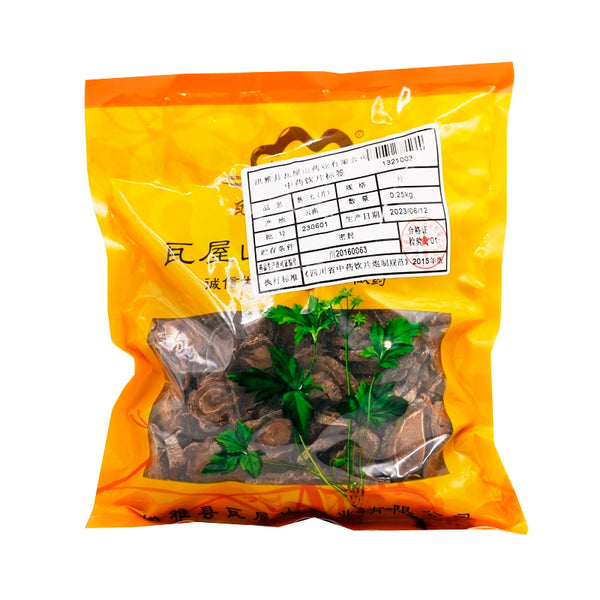 Wawashan Pharmaceuticals Chinese Medicine Drinks Cooked Panax ginseng Tablets Chinese Herbal Medicine Shop瓦屋山药业中药饮片 熟三七 片 中药材抓配 中药材店铺大全