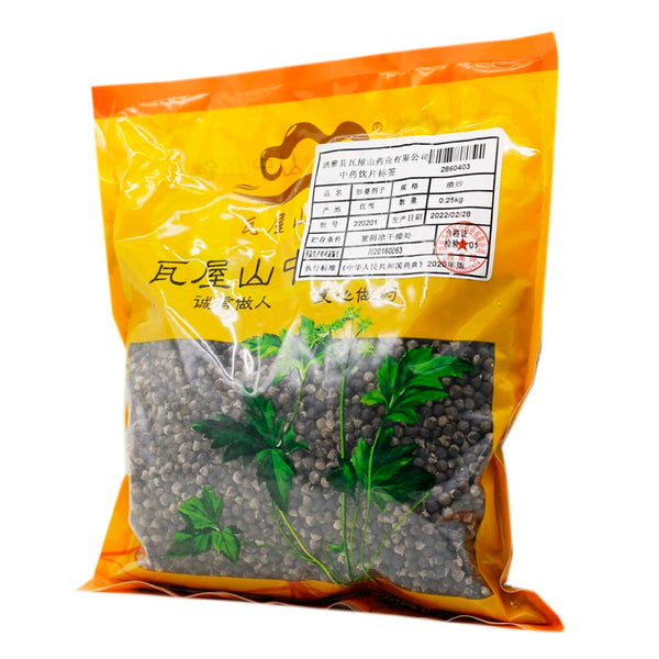 Wawasan Herb Pharmaceuticals Chinese Medicine Drinks Sautéed Bramble Seed Freshly Fried Chinese Herbal Medicine Grab & Go Chinese Herbal Shop Directory瓦屋山药业中药饮片 炒蔓荆子 清炒 中药材抓配 中药材店铺大全