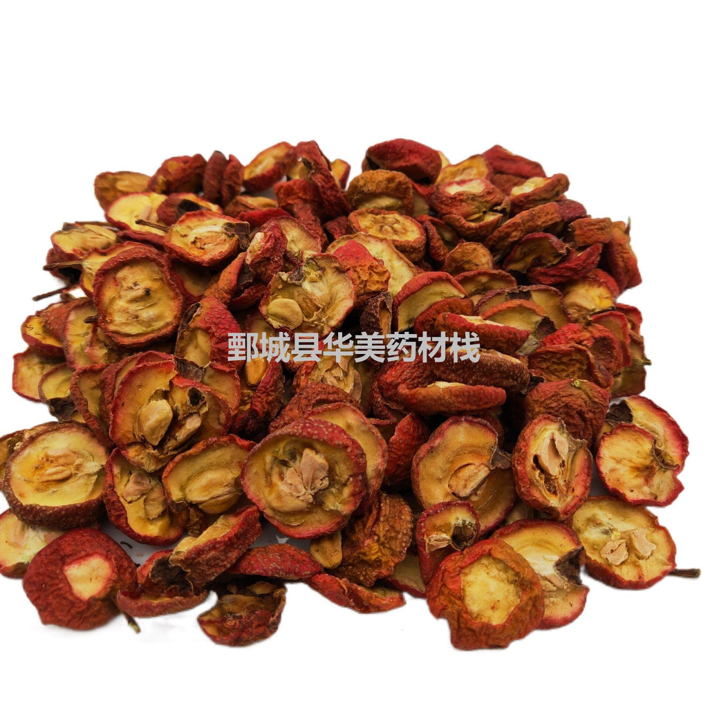 1000 grams of hawthorn are available in stock and supplied stably. The fresh hawthorn dried goods are in abundance this season and are offered at favorable prices. 山楂1000克华美中药材批发现货稳定供应山楂干当季新货量大从优