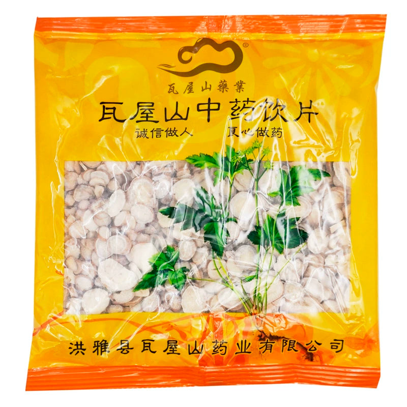 Wawashan Pharmaceuticals Chinese Medicine Drinks White Peony Tablet Chinese Herbal Medicine Grab & Go Chinese Herbal Medicine Shop瓦屋山药业中药饮片 白芍 片 中药材抓配 中药材店铺大全 Main image