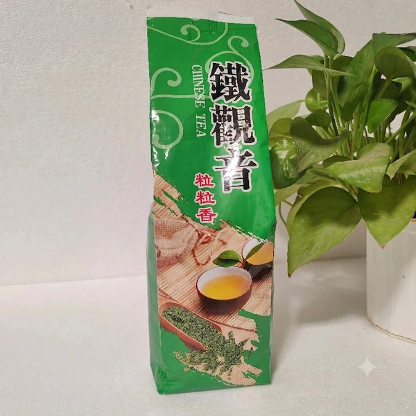 HelloYoung Tie Guan Yin Oolong Tea 250g premium loose leaf tea from Anxi Fujian China with authentic Iron Goddess tea packaging