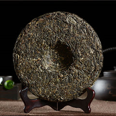 HelloYoung 357g Raw Pu-erh Tea Sheng Puer Tea LaoBanZhang China Yunnan Aged Puerh Green Tea