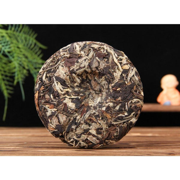 HelloYoungTea Yunnan Yue Guan Bai Puer MoonLight 100g Yunnan White Tea Buds Raw Ancient Tree