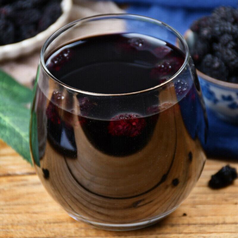 HelloYoungTea 250g Chinese Dried Mulberries Mulberry Herbal Tea Top Organic Sangshen Herb Tea