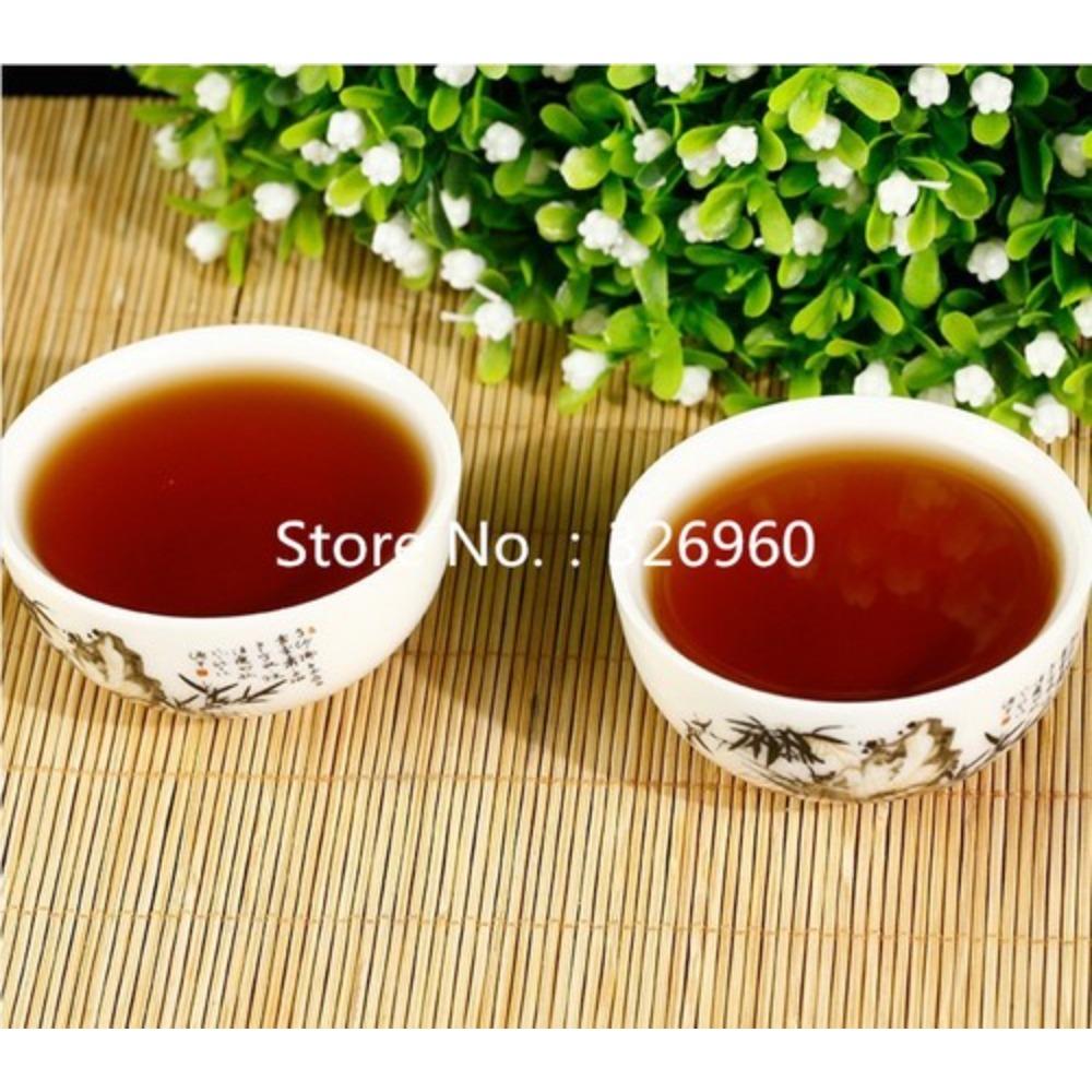 HelloYoungTea 1970 Organic Ripe Pu Erh Tea 357g Vintage Aged Puer Tea Cake