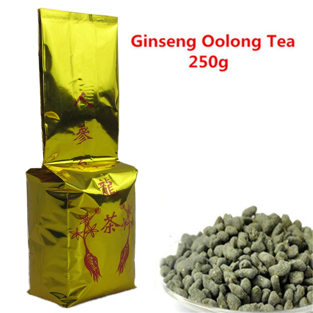 HelloYoung250g Taiwan Organic DongDing Tea Ginseng Tea Oolong Tea Green Food For Health Care Renseng tea